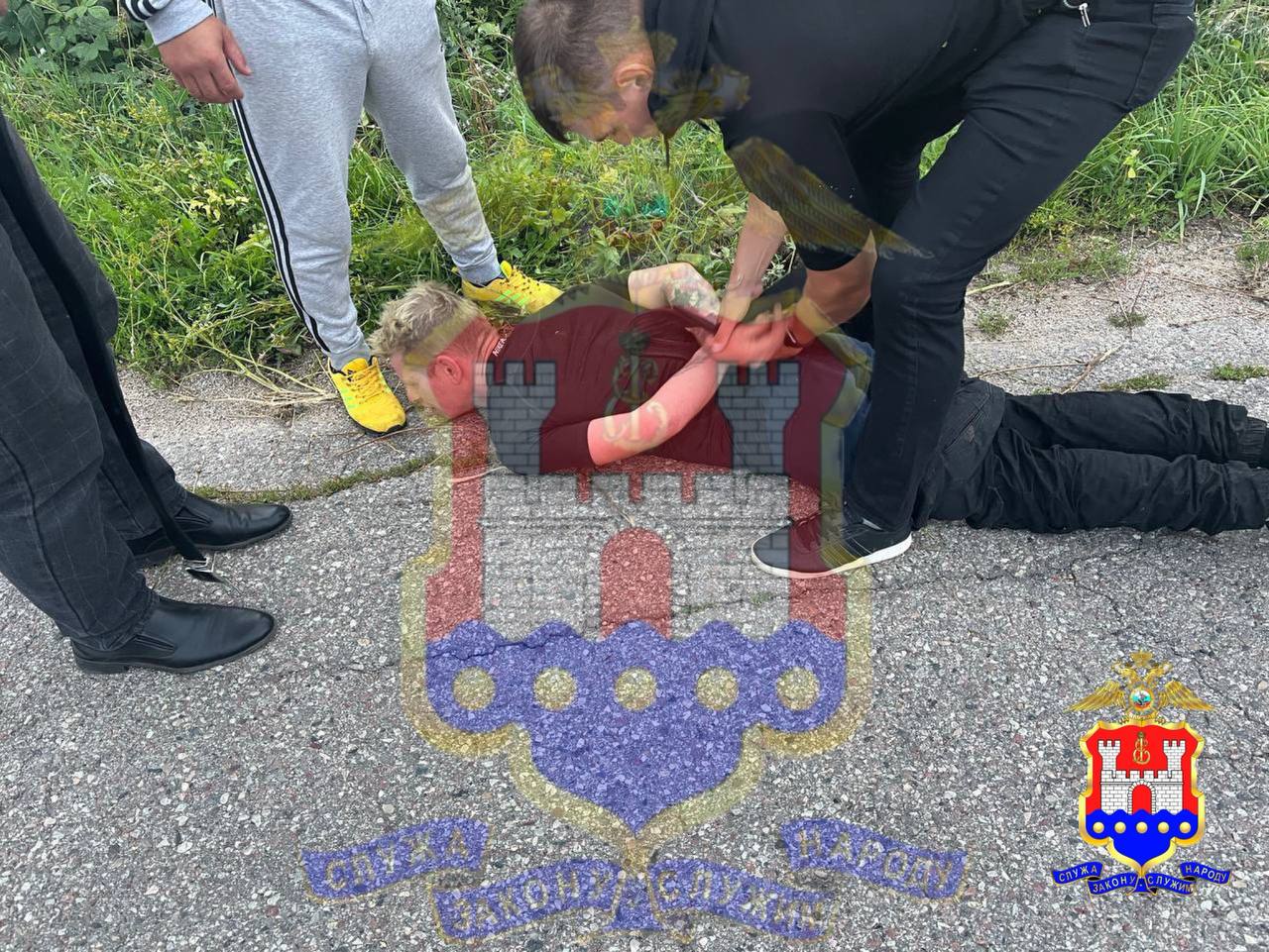 Полицейские по горячим следам задержали водителя, скрывшегося с места ДТП в Гусевском районе