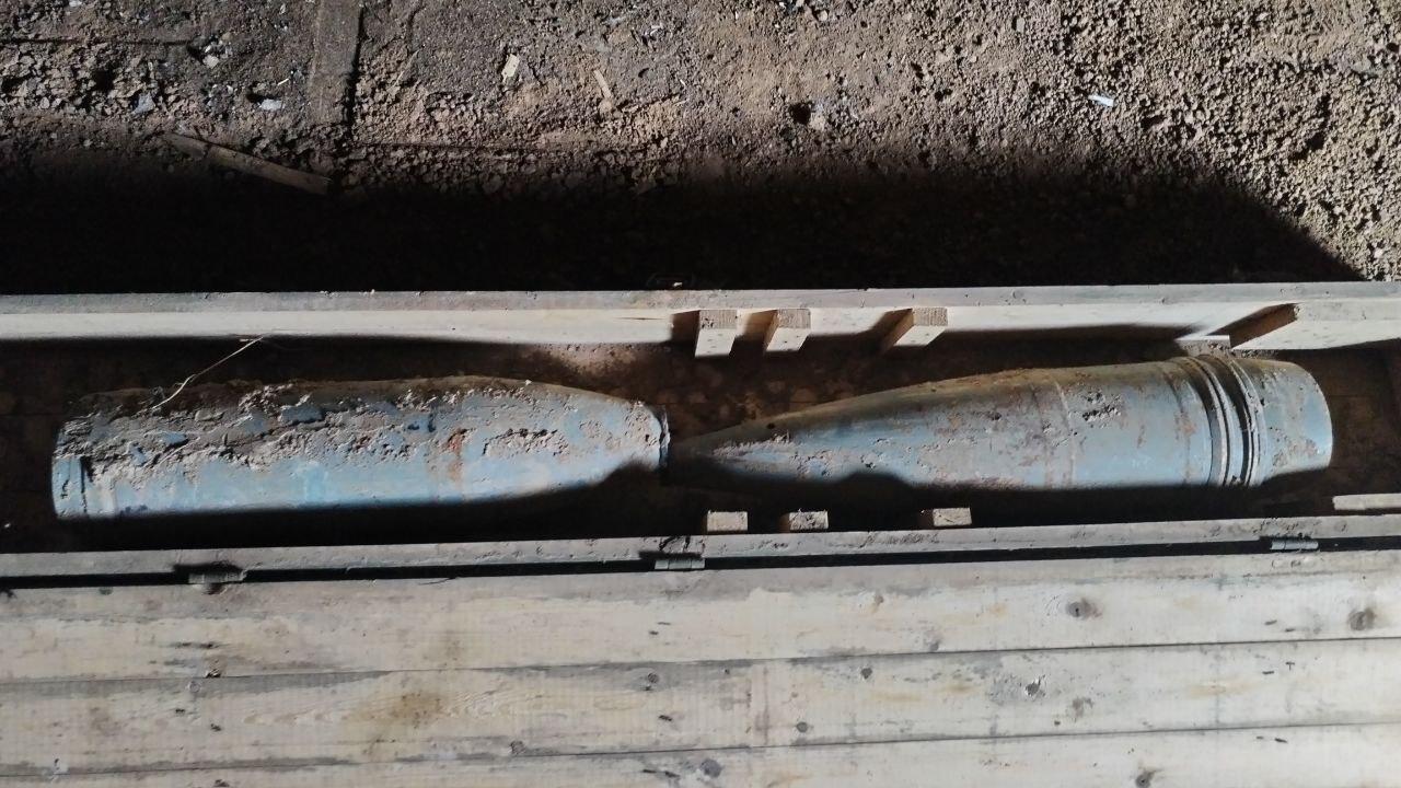 В Херсонской области полицейские уничтожили спрятанный в блиндаже схрон с боеприпасами