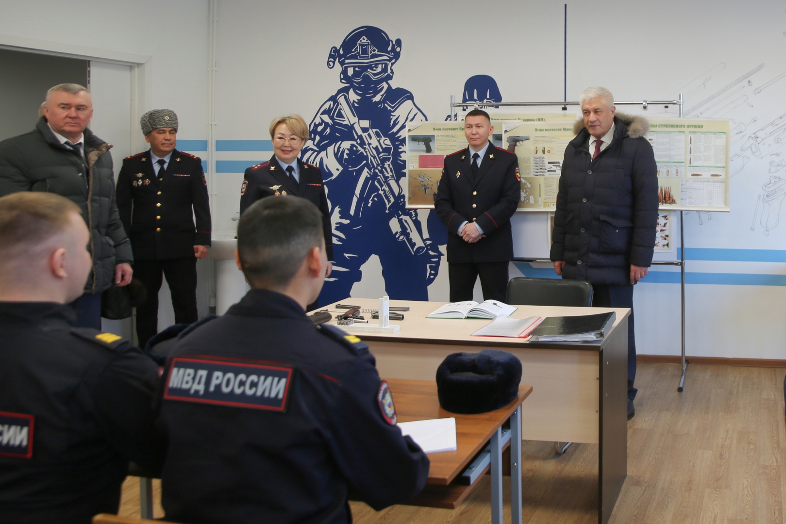 Владимир Колокольцев посетил Центр профессиональной подготовки МВД по Республике Саха (Якутия)
