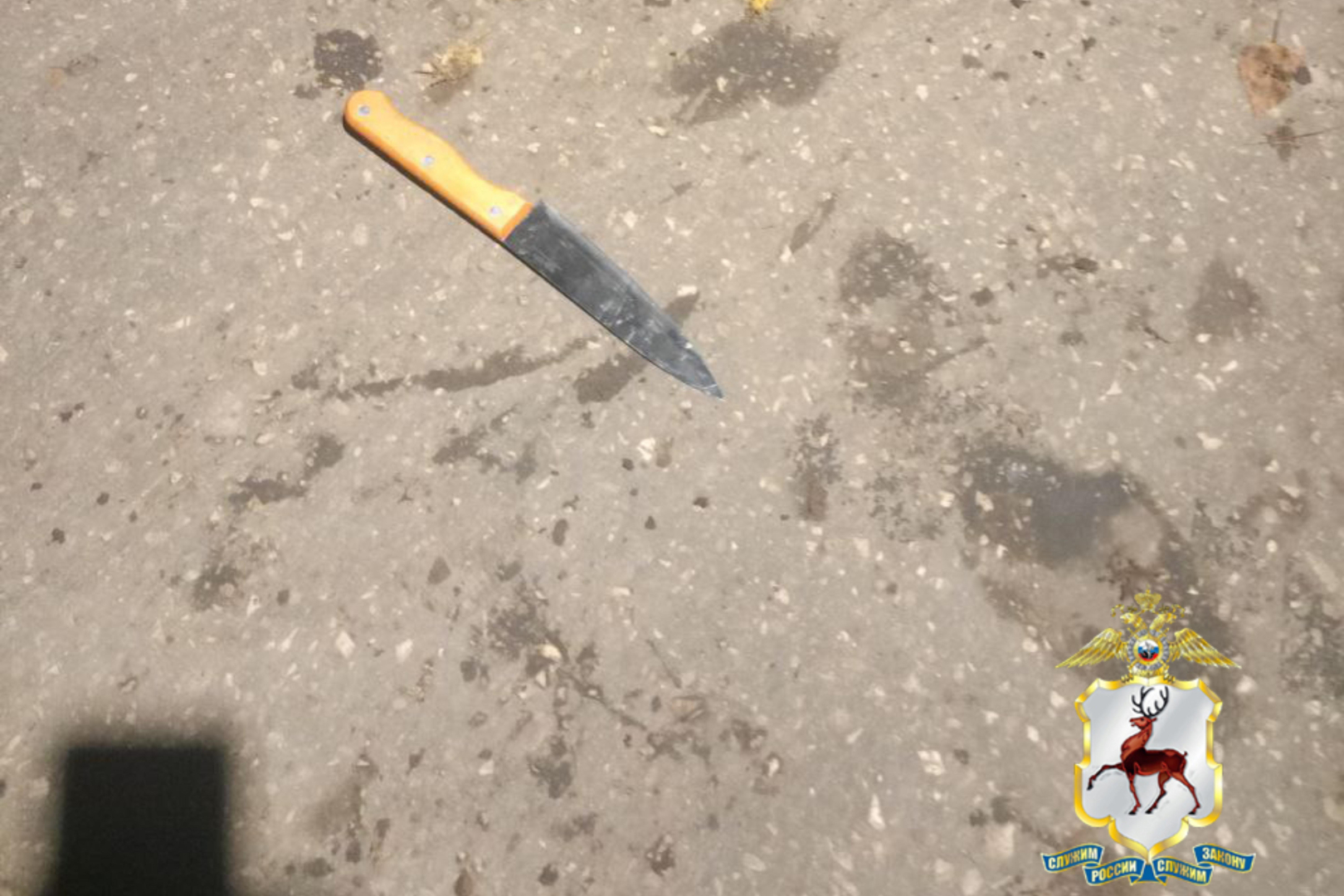 Вооружённый ножом налётчик задержан полицейскими Нижнего Новгорода при совершении им второго разбоя