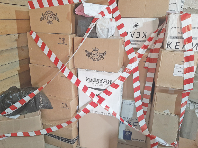 В дыму контрафакта