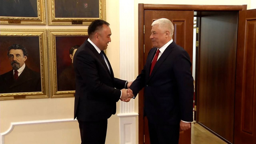 Владимир Колокольцев провел встречу с Министром внутренних дел Киргизской Республики
