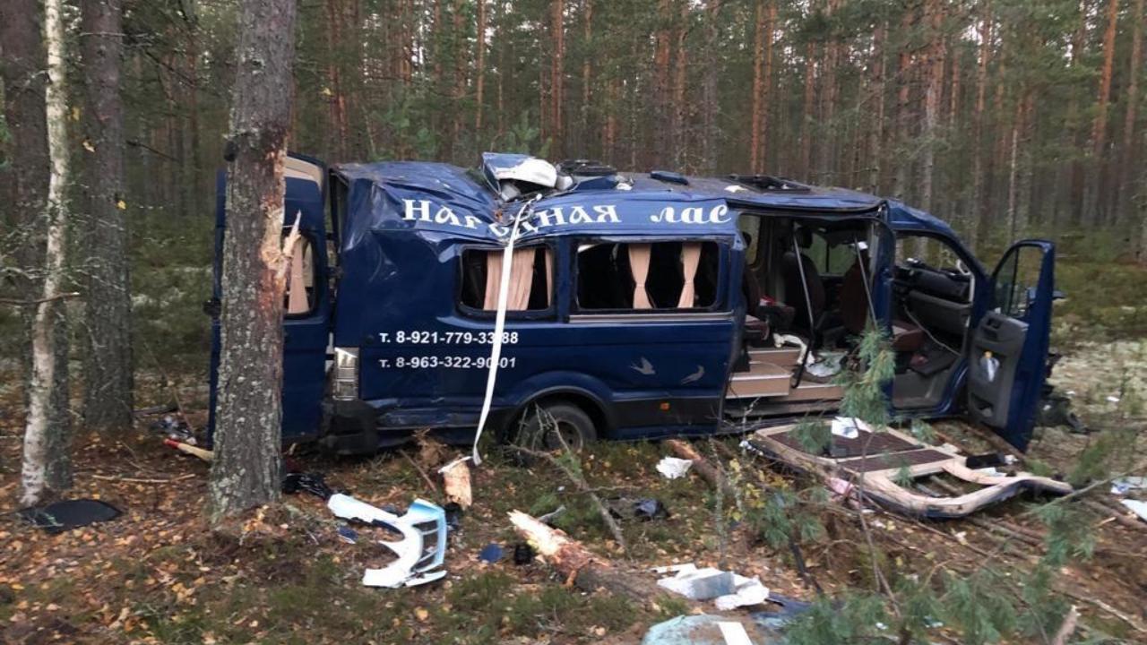 По факту ДТП с маршрутным микроавтобусом в Ленобласти полиция возбудила уголовное дело