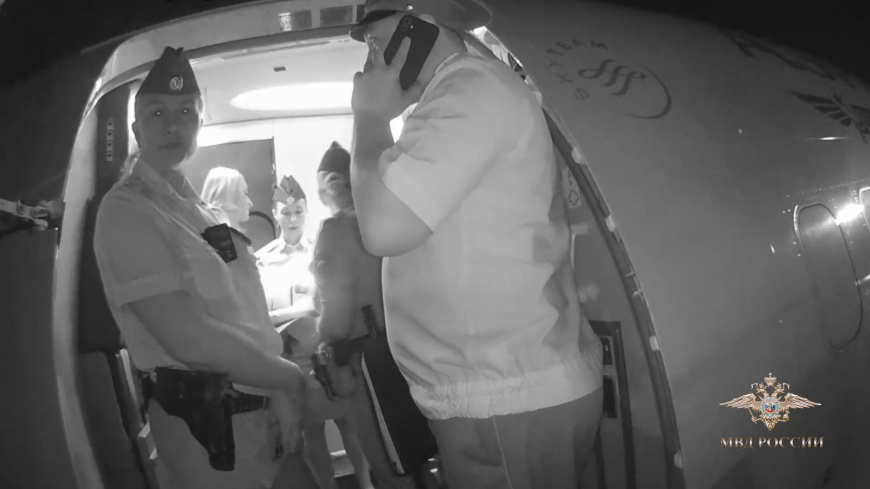 Полицейские привлекли супругов к административной ответственности за хулиганство на борту самолета