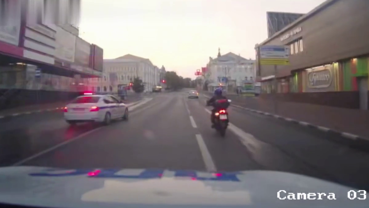 В Ульяновске в ходе погони задержан нетрезвый байкер, причастный к преступлениям в двух соседних регионах
