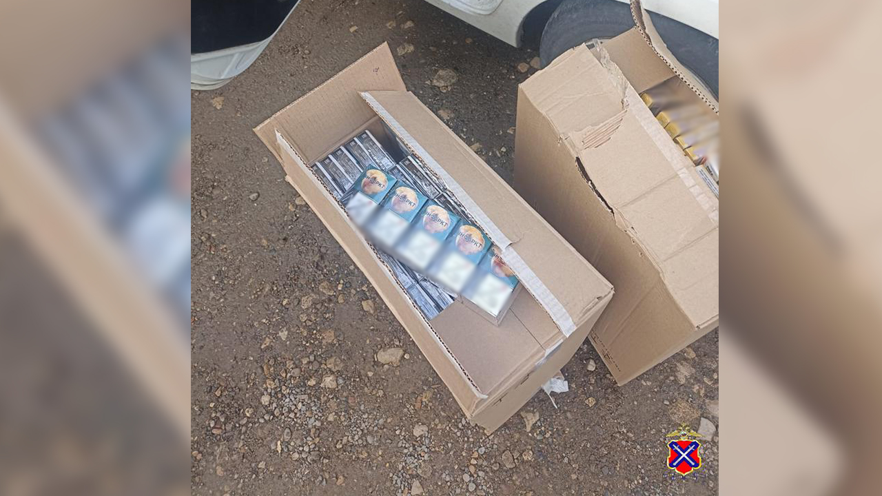 Волгоградские правоохранители изъяли партию нелегальных сигарет стоимостью свыше 1 млн рублей