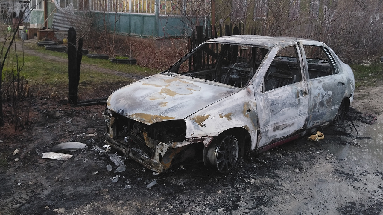 В Самарской области полицейские установили поджигателя автомобиля