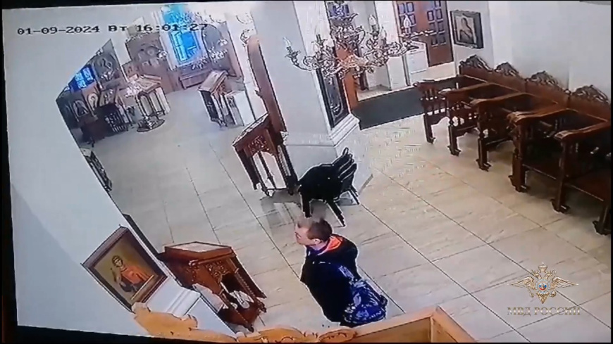 В кратчайшие сроки полицейские задержали похитителя иконы из храма на улице Софьи Ковалевской