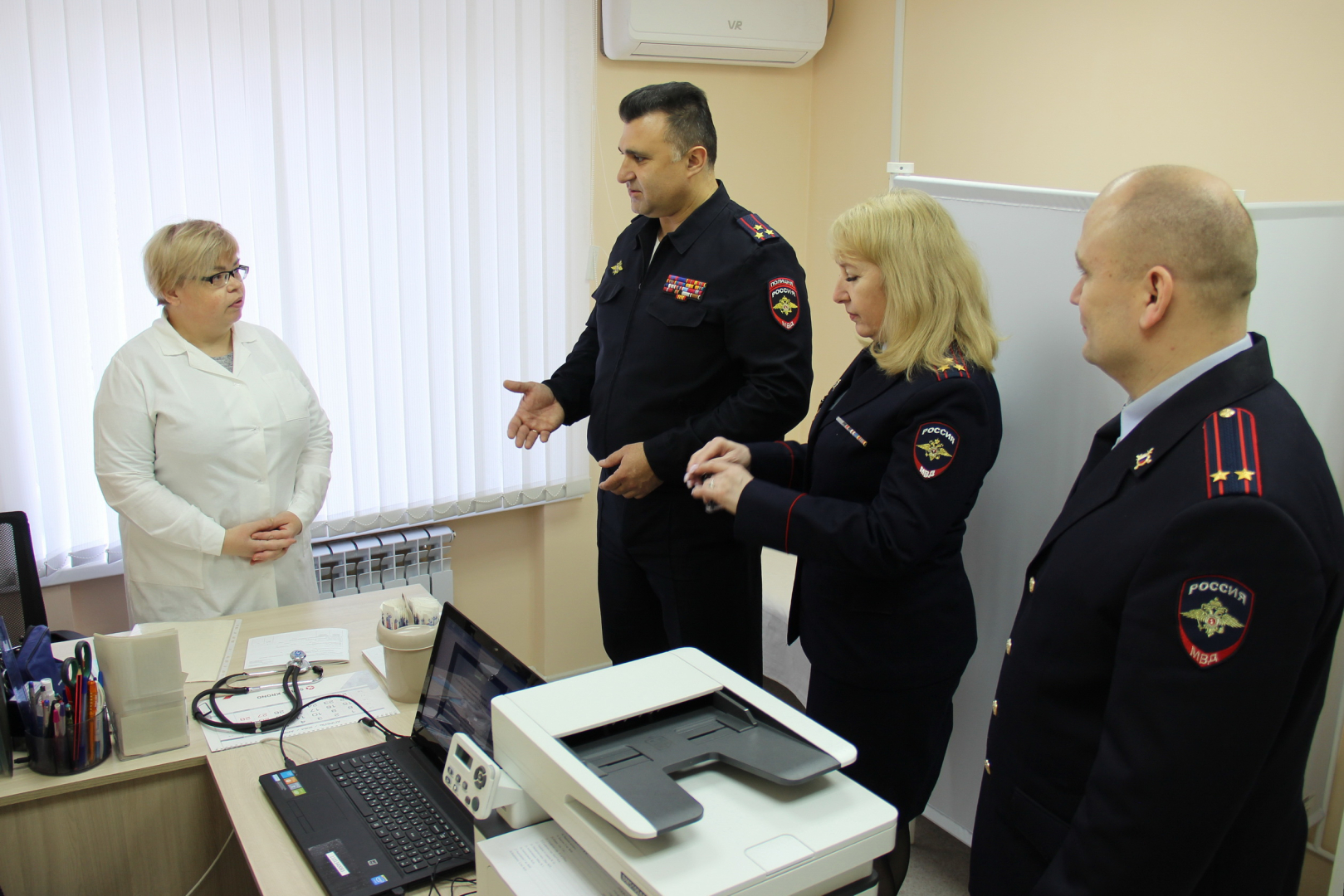 В городе Шарье Костромской области открыт фельдшерский пункт поликлиники медсанчасти полиции