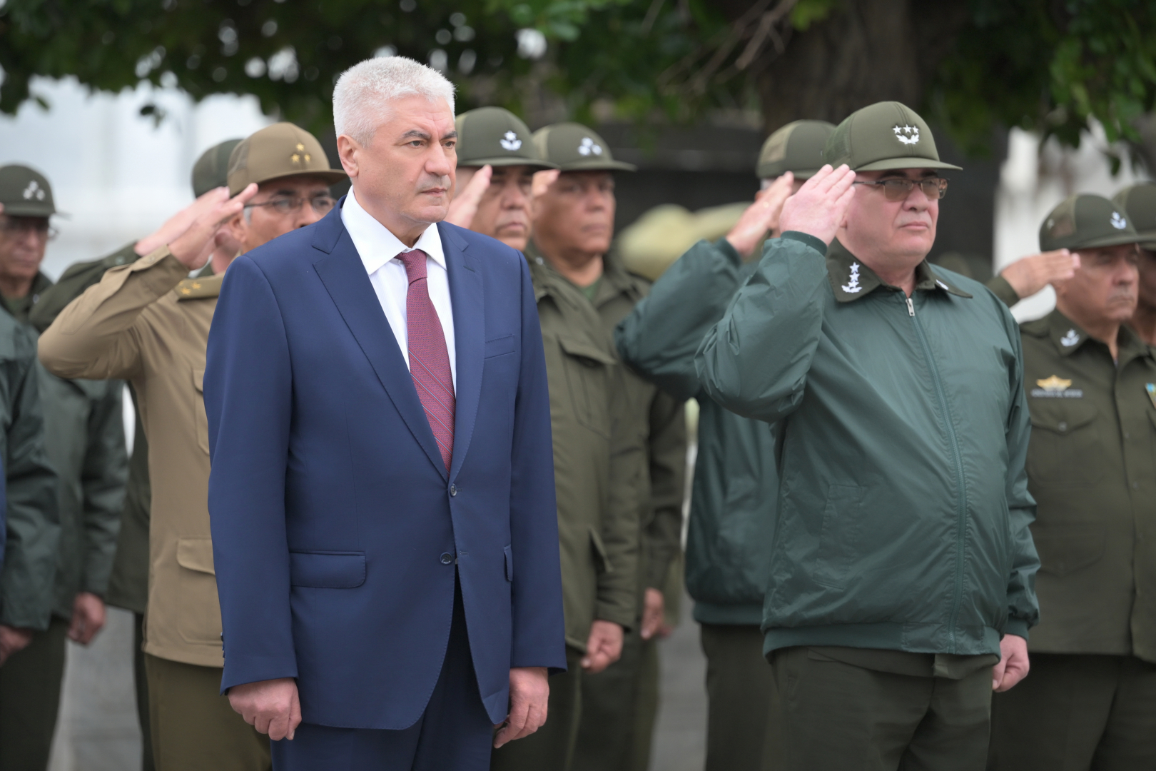 Владимир Колокольцев почтил память сотрудников кубинской полиции, погибших при выполнении служебного долга
