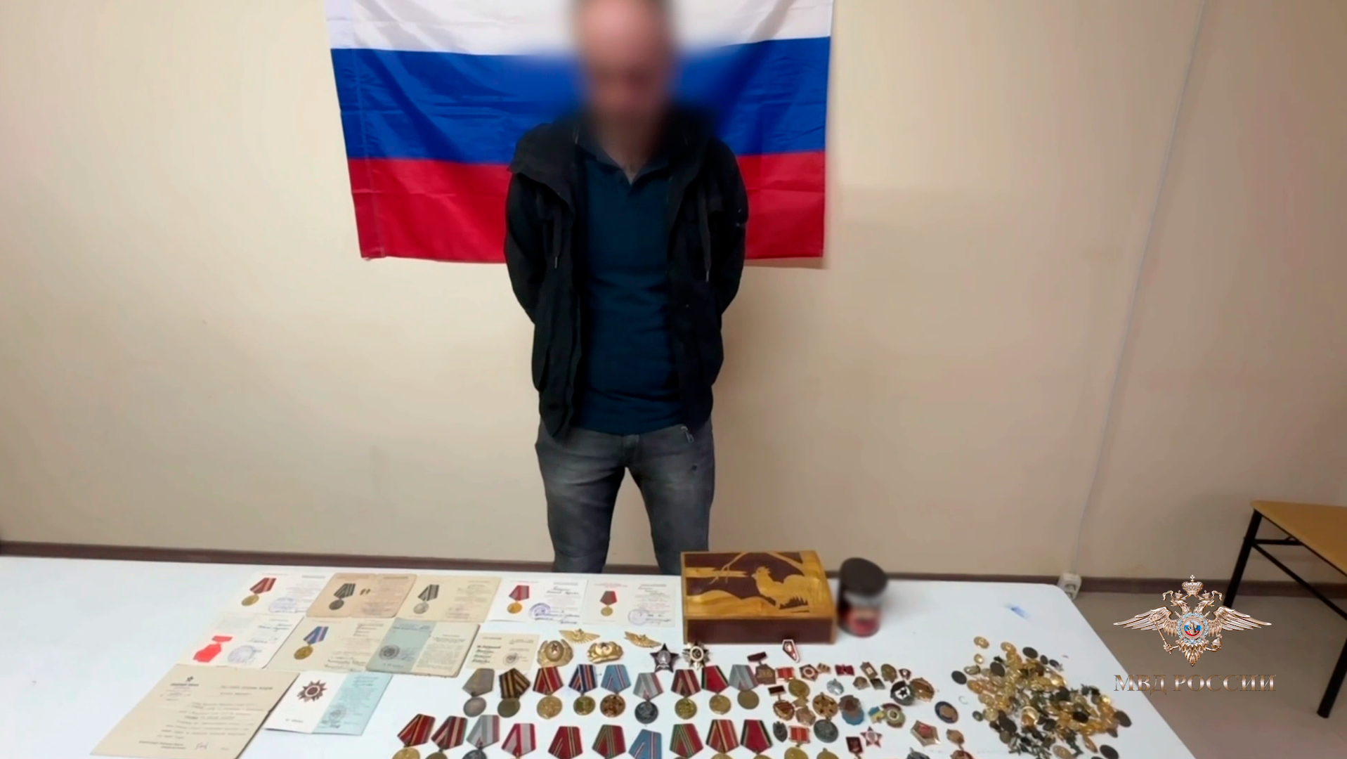 Херсонской полицией завершено расследование кражи 15 наград ветерана Великой Отечественной войны