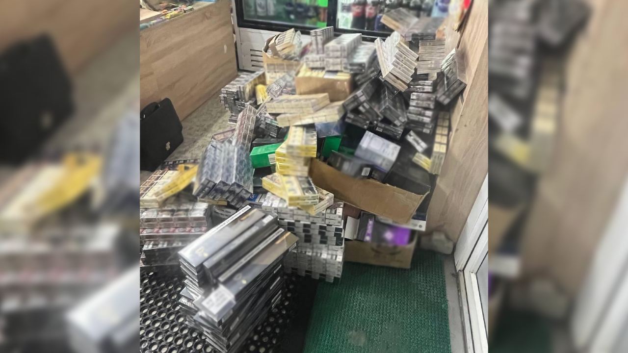 В Рязани полицейские изъяли у предпринимателя более 5 тысяч пачек безакцизных сигарет