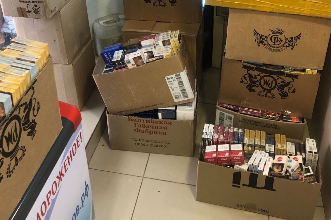 В Волгограде полицейские изъяли свыше десяти тысяч пачек нелегальной табачной продукции