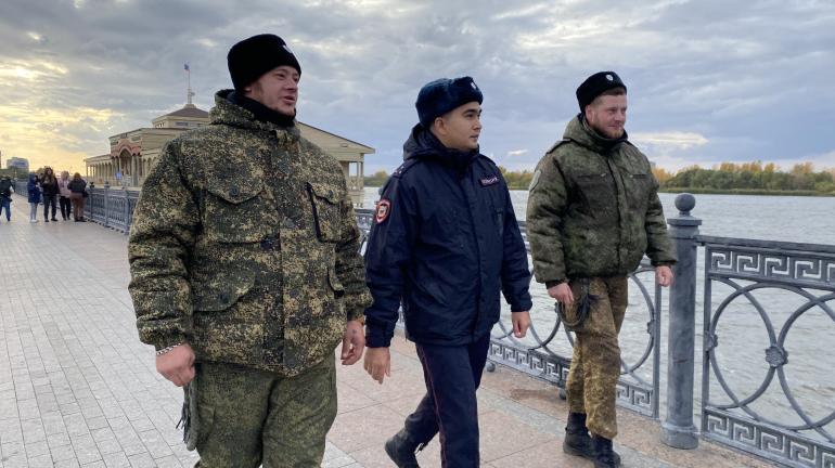 Патруль идёт на Лебединое озеро