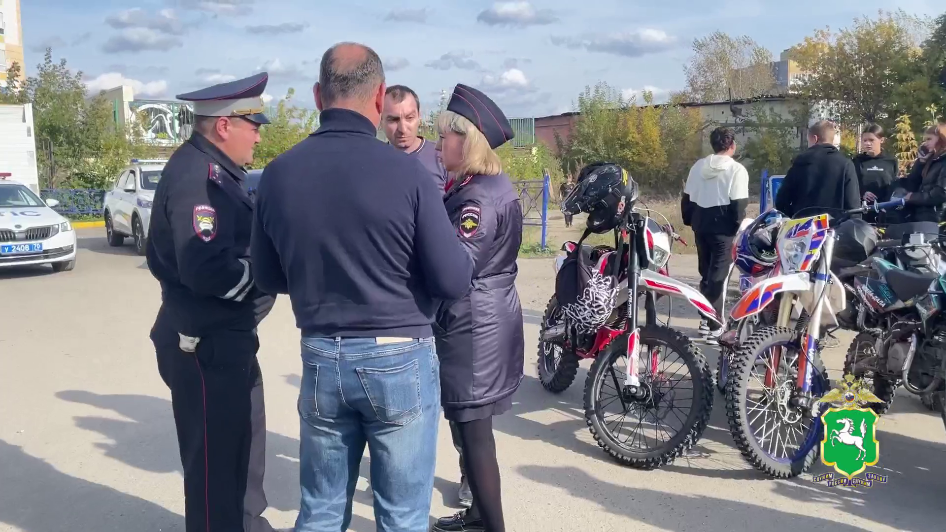 В день закрытия мотосезона полиция Томска выявила 17 подростков, управлявших квадроциклами и питбайками