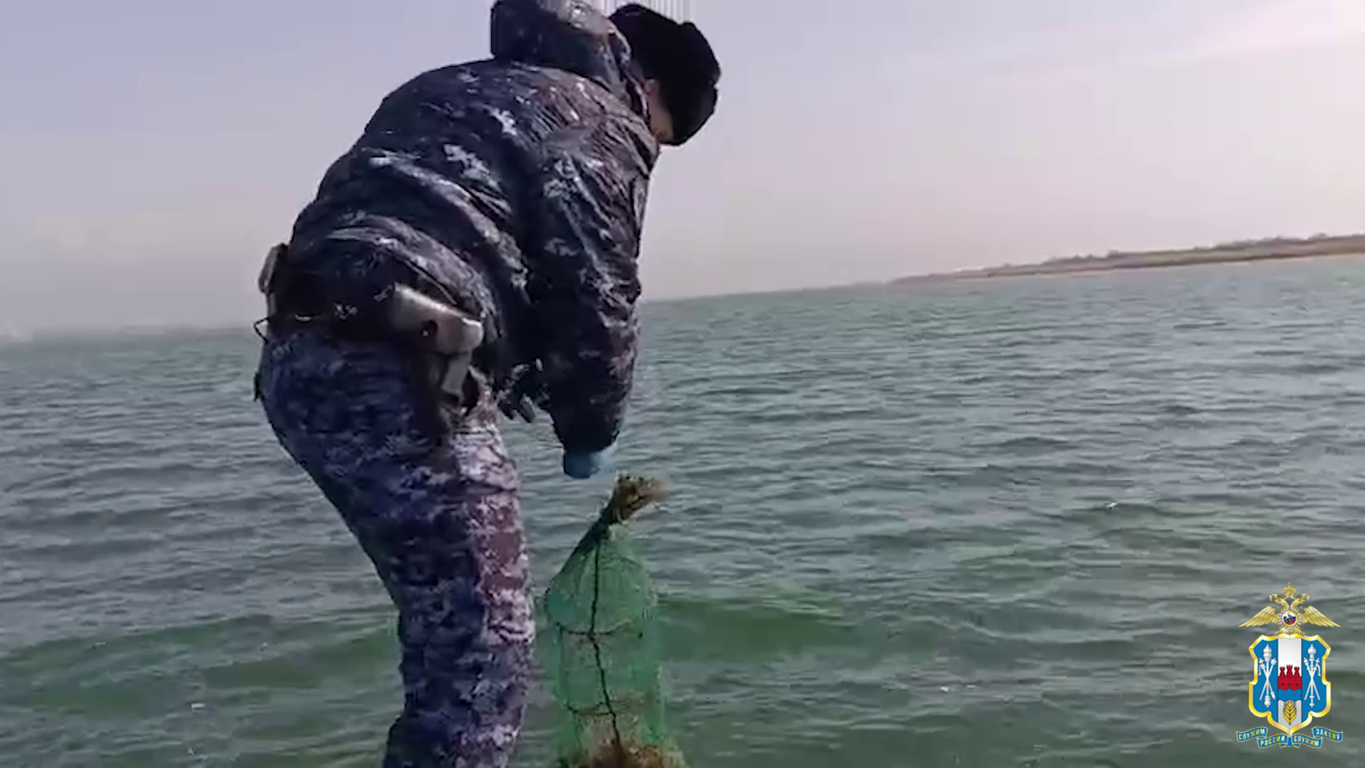 Ростовские полицейские за день вызволили из ловушек браконьеров и вернули в водоёмы более 9 тысяч раков