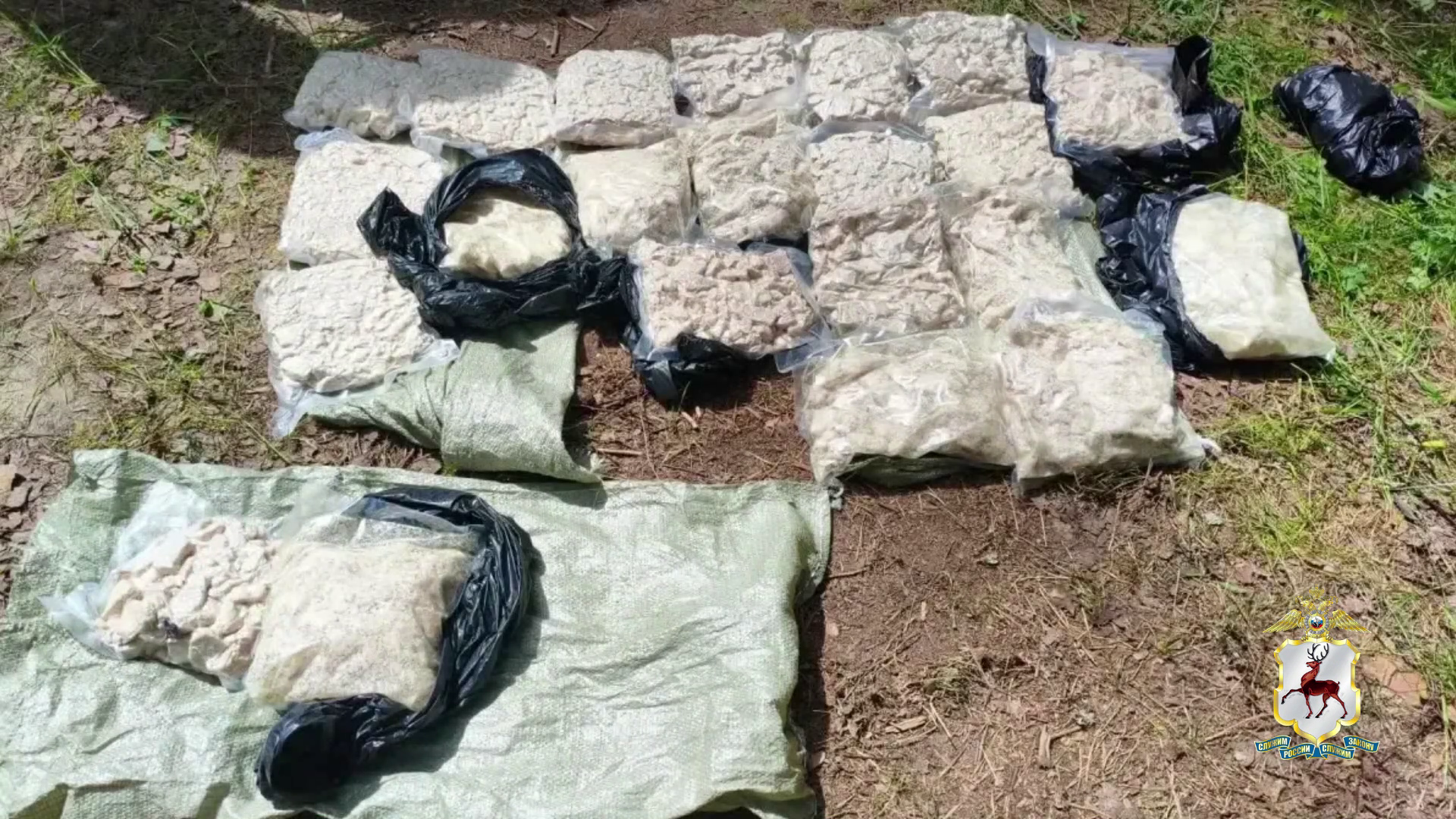 В Нижегородской области полиция пресекла сбыт наркокурьером из Москвы свыше 26 кг мефедрона