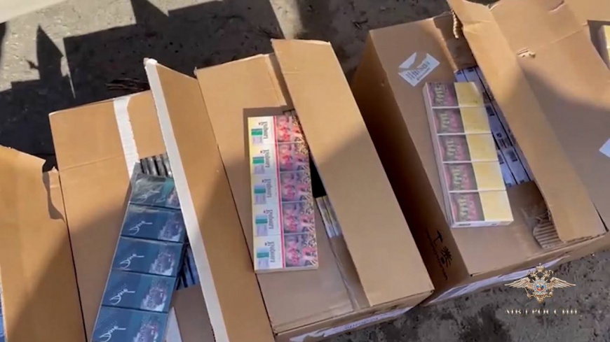 В Волгограде полицейские изъяли из незаконного оборота более 75 тысяч пачек немаркированных сигарет