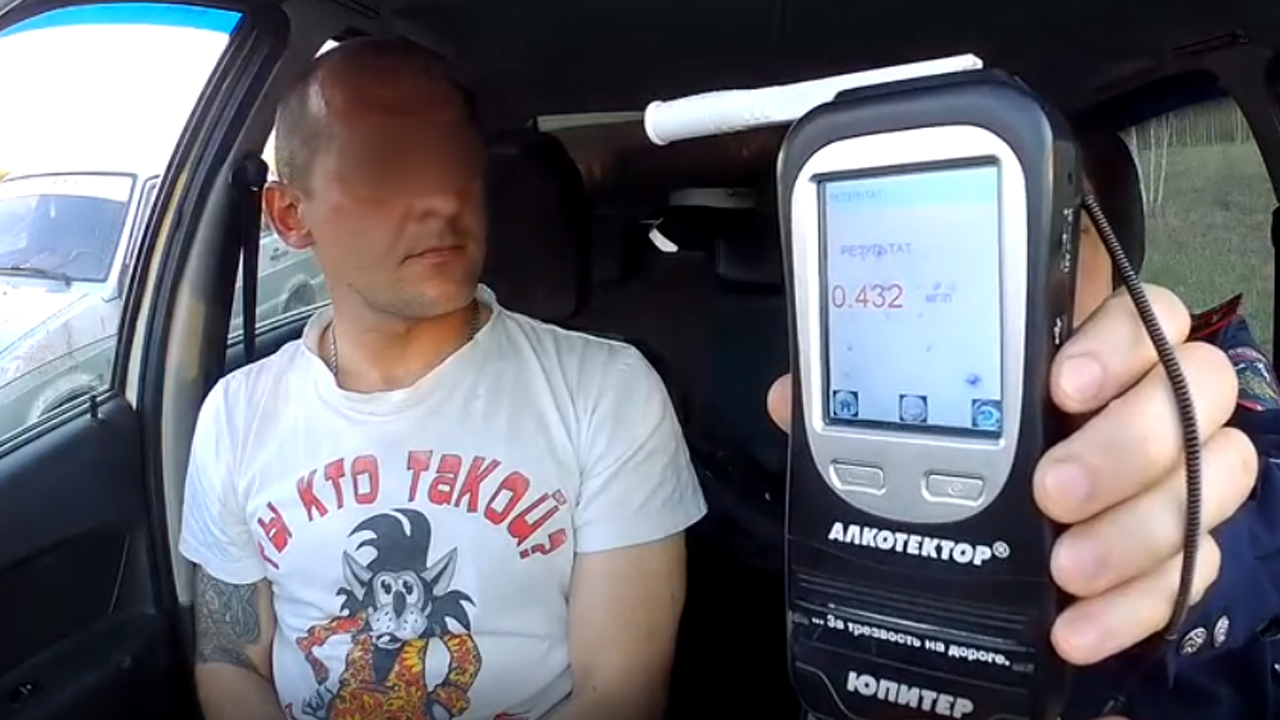 Лишённый права управления транспортом житель Приангарья повторно сел за руль в нетрезвом виде