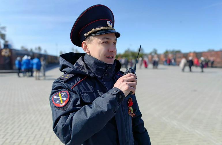 Ирина Волк: Сотрудники МВД России обеспечили охрану общественного порядка во время празднования Дня Победы