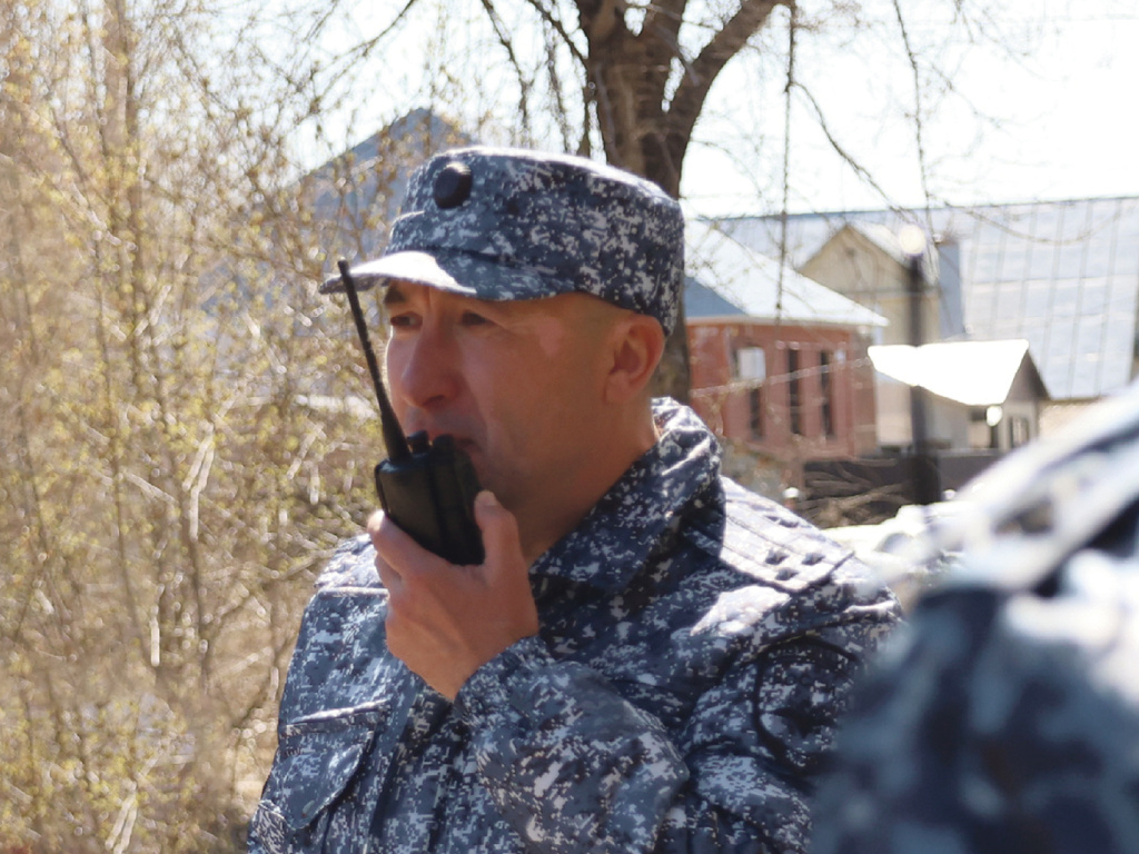 ФОТО: автора / Руслан Магомедов в ходе оперативной работы