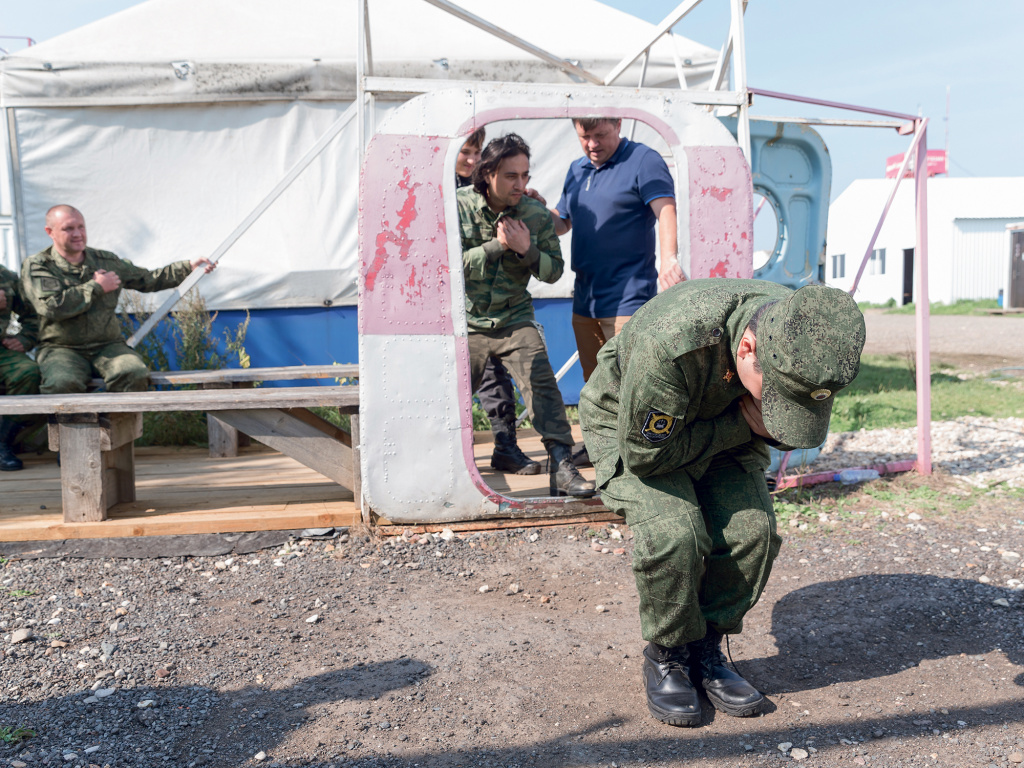 Последняя репетиция прыжка на земле, но мысли уже в небе