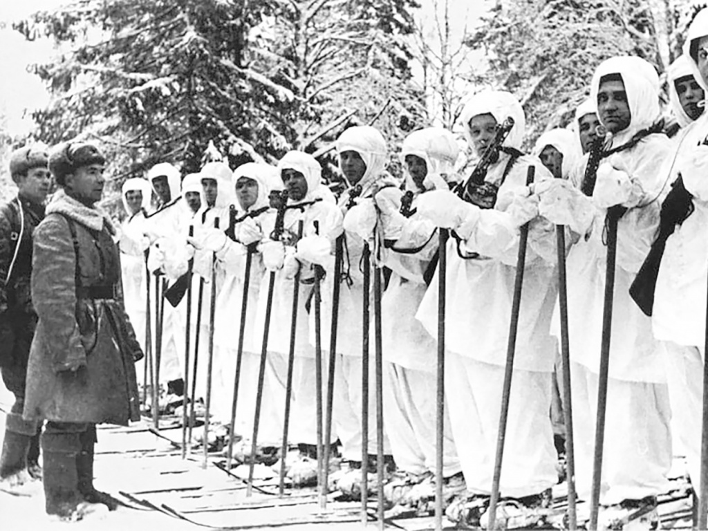 Фото: подготовка бойцов для Красной армии