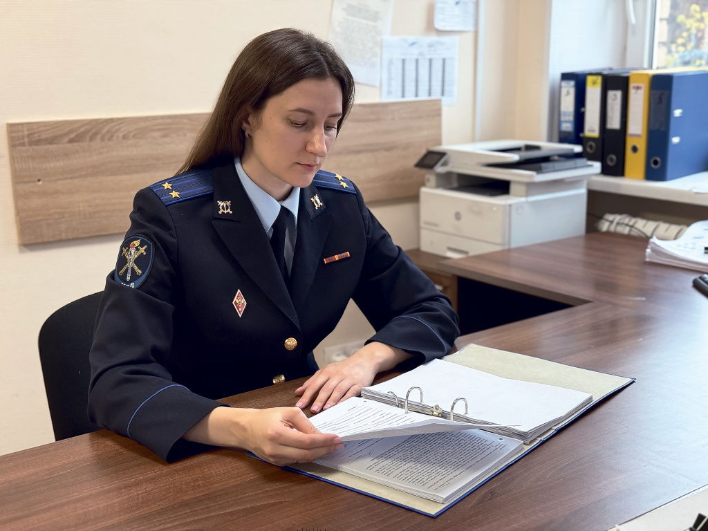 Подполковник юстиции Татьяна Орлова