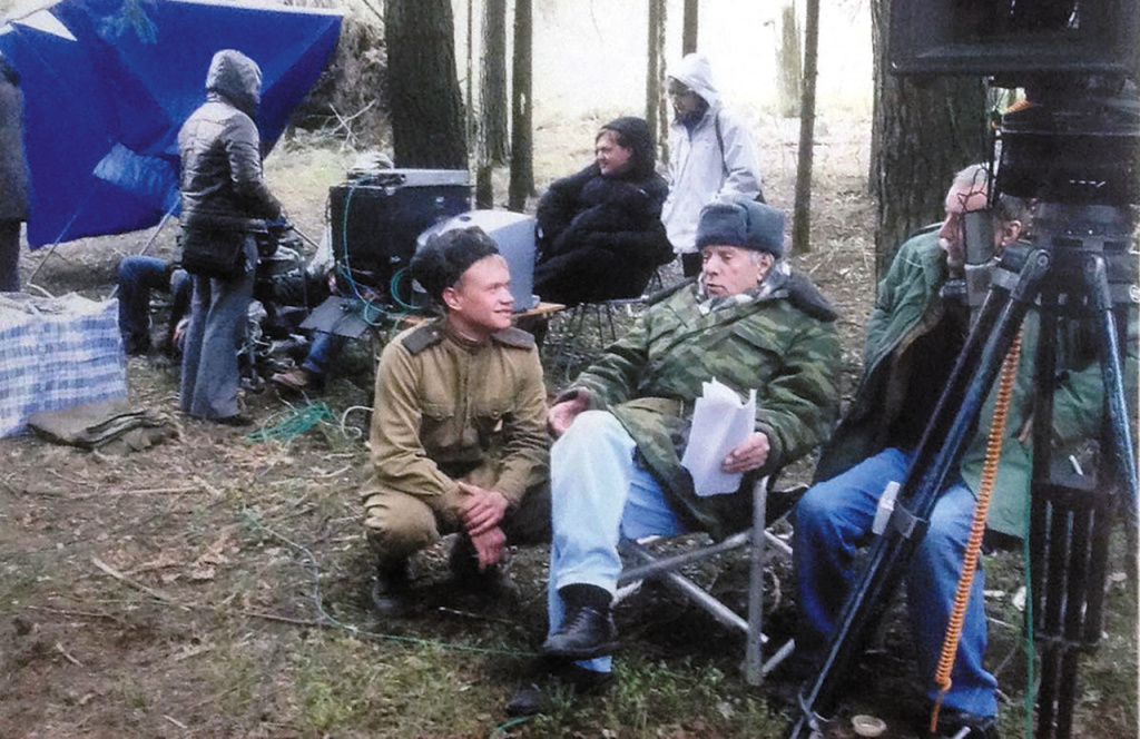 С Петром Тодоровским во время съёмок фильма «Риорита»