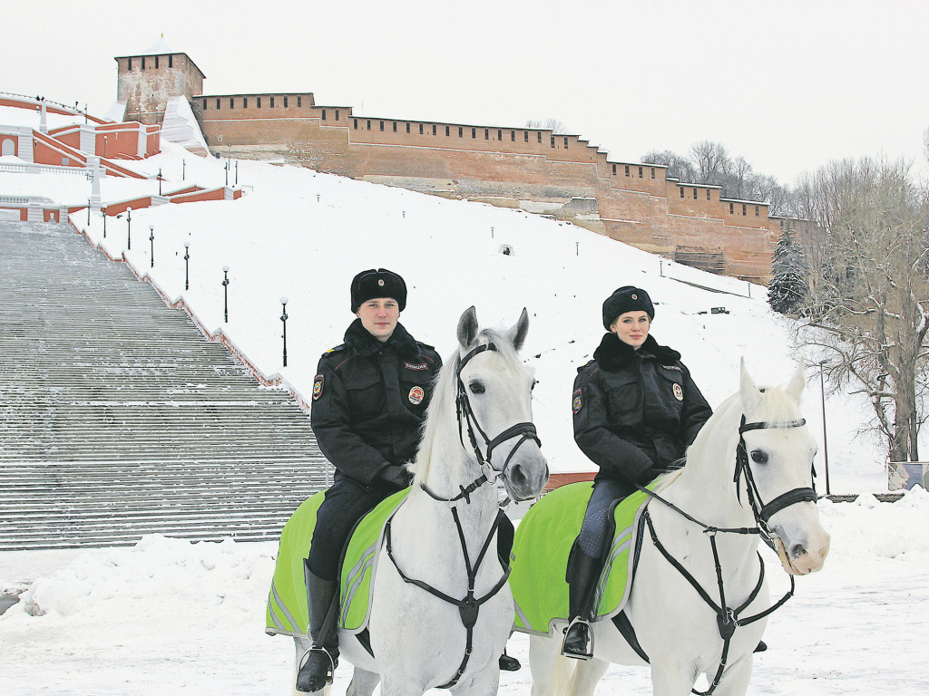 Умело управляя лошадью, два кавалериста могут заменить десять пеших сотрудников