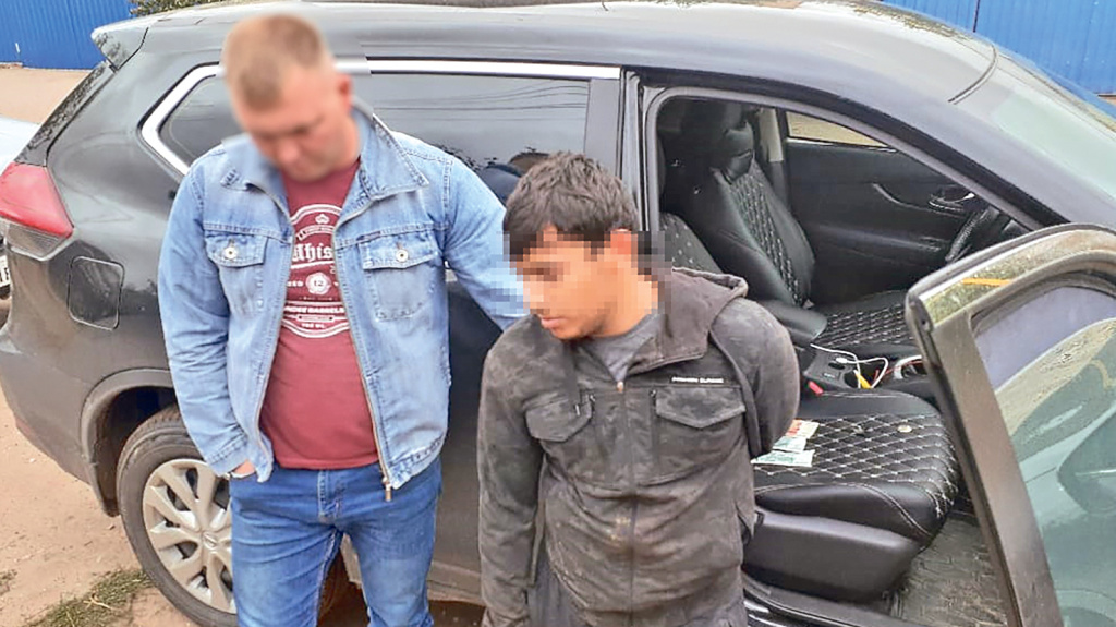 Задержание злоумышленника