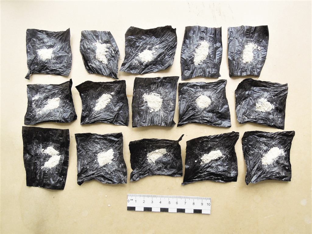 Фото: Михаила Бирюкова / Запрещённые вещественные, изъятые из оборота