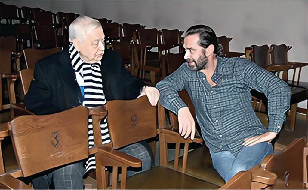 С Олегом Табаковым