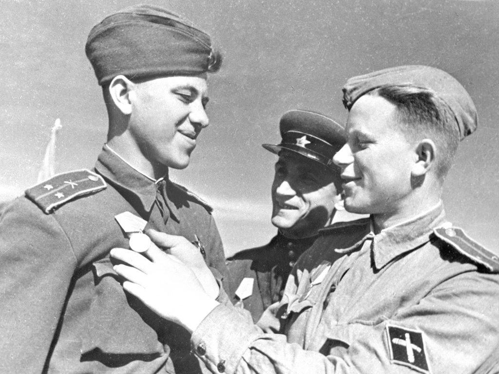 Фото: Герои боёв