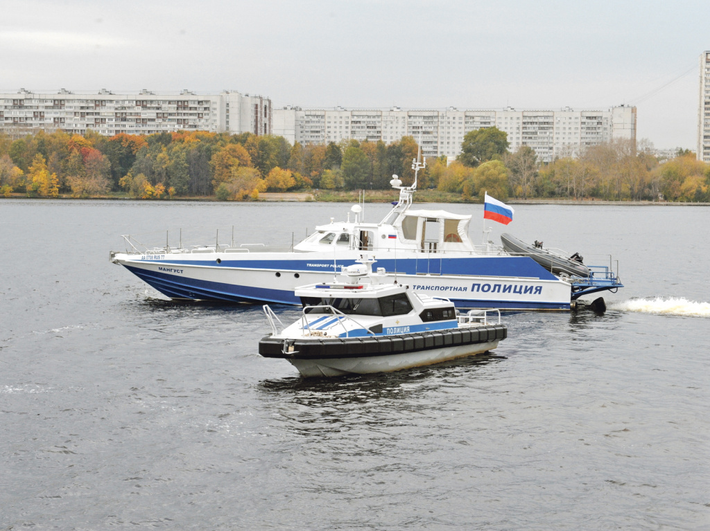 Служебные катера УТ МВД России по Центральному федеральному округу 