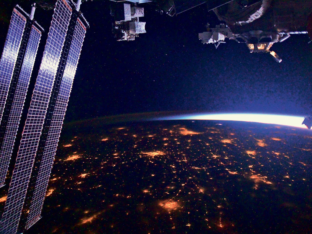 Ночные огни Земли