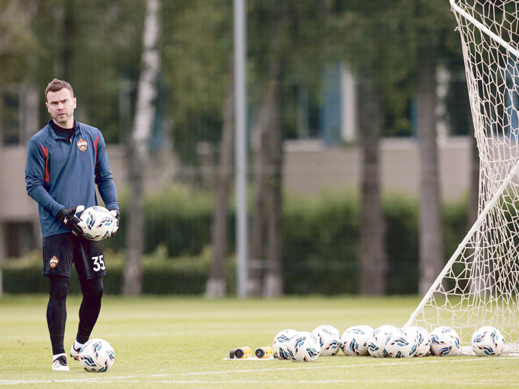 из личного архива Игоря Акинфеева / Путь долгих тренировок...