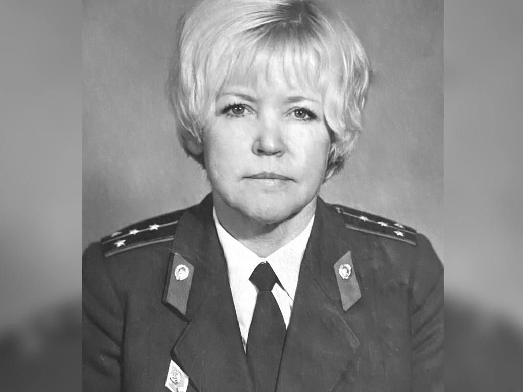 ФОТО: Раиса Зубова в годы службы