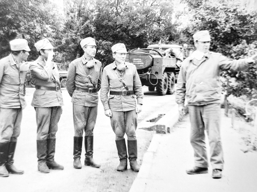 Фото из личного архива Валерия Ждановича / К ЧАЭС прибыли специалисты разных профессий