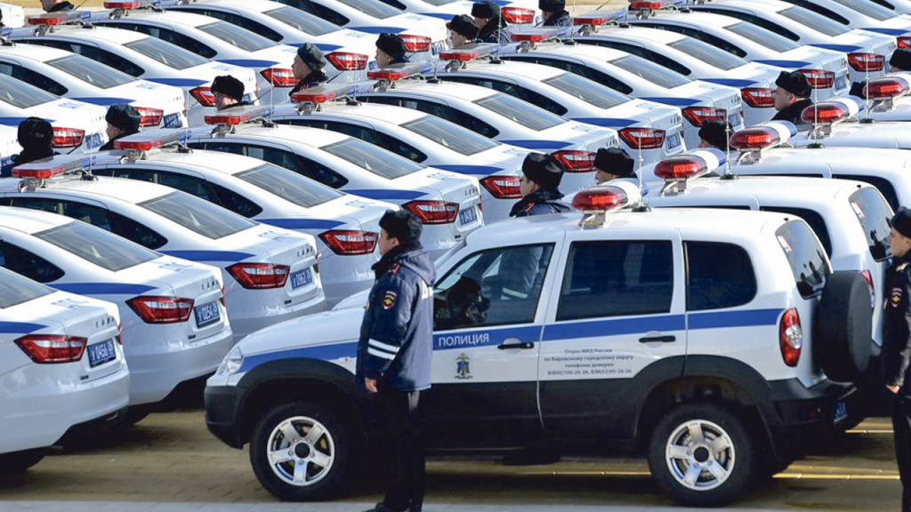 Автопарк полицейских пополнился на 222 машины Автопарк полицейских пополнился на 222 машины