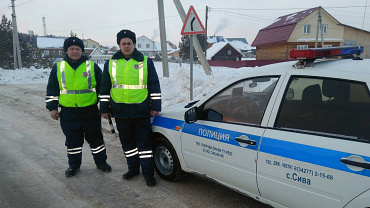 В Прикамье сотрудники Госавтоинспекции оказали помощь водителю, потерявшему сознание