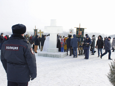 Ирина Волк: Полицейские обеспечили общественный порядок во время празднования Крещения Господня