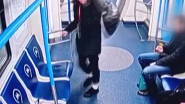 Полицией московского метро задержан пассажир электропоезда, порезавший ножом обивку сидений