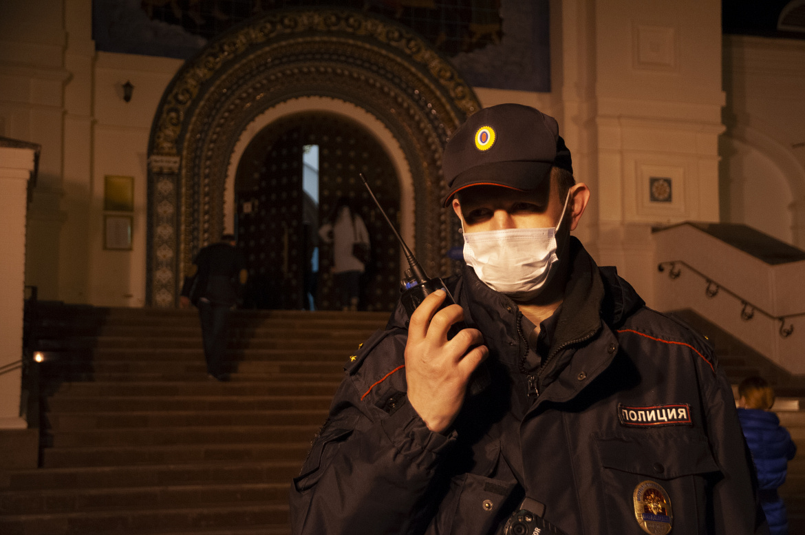 Сотрудники МВД России обеспечили правопорядок и безопасность на пасхальных мероприятиях