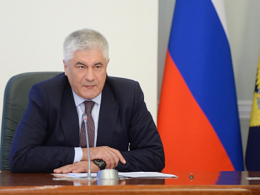 Владимир Колокольцев представил заместителя Министра Сергея Лебедева и троих руководителей территориальных органов ведомства