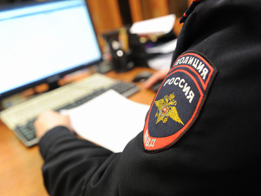 В одном в технических помещений административного здания МВД России произошло задымление