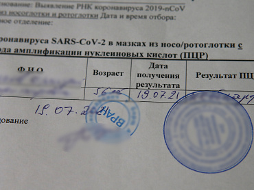 За использование поддельной справки об антителах к COVID-19 на жительницу Иваново заведено дело