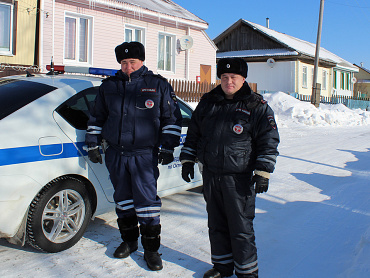 Пермские автоинспекторы предотвратили гибель людей на пожаре